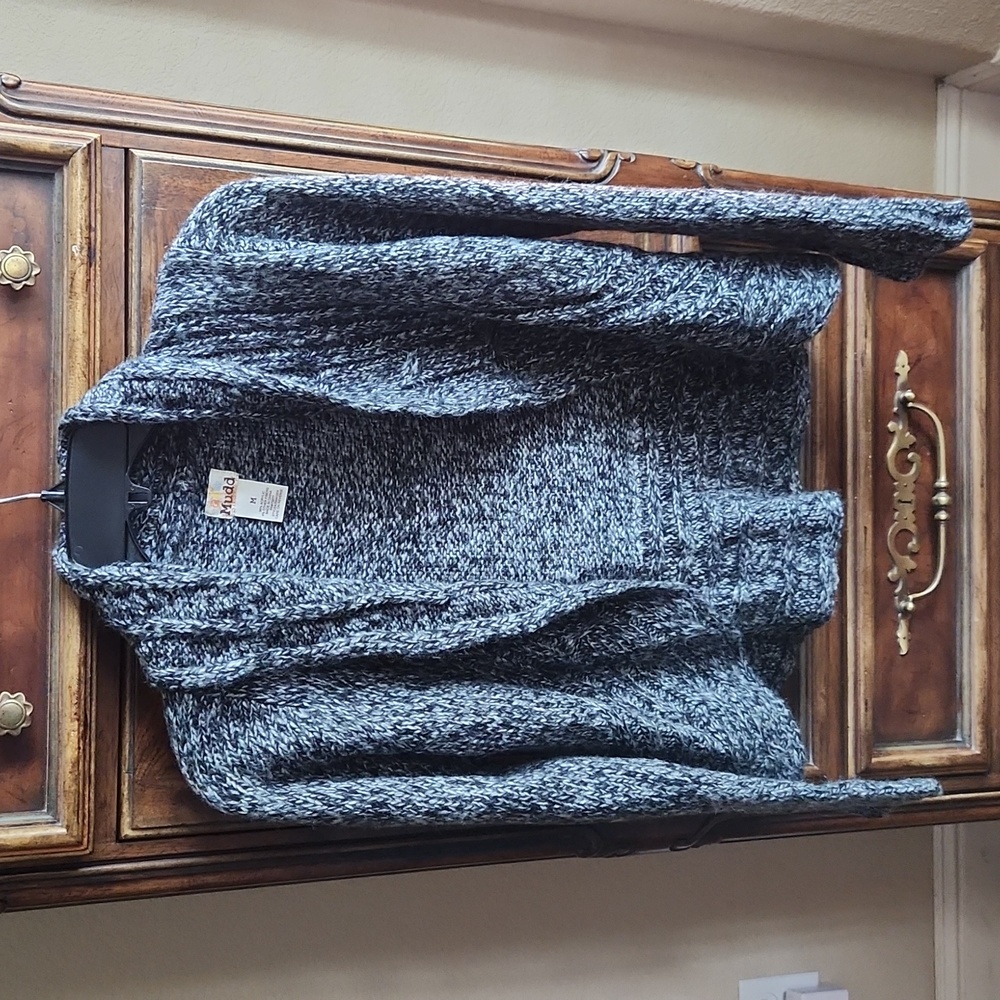 Mudd Black and Grey Cardigan